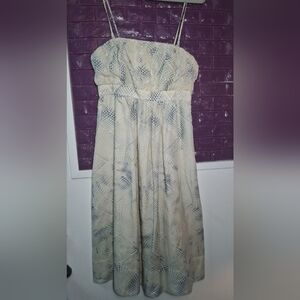 Anthropologie Edme+Esyllte Cotton Silk Dress w/Pockets NWTs Size 4